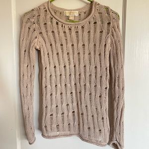 Michael Michael Kors open knit sweater XS